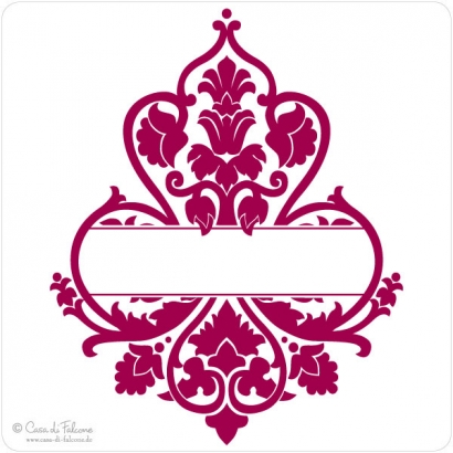 Motivstempel Rahmen Barock