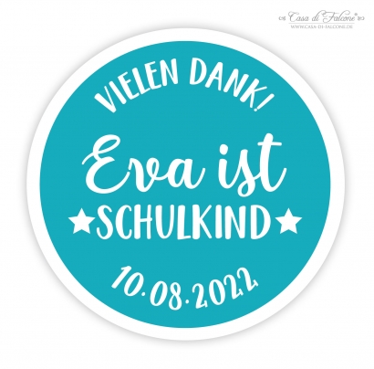 Personalisierte Aufkleber 1. Klasse