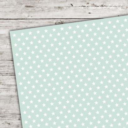 A5 Karton Stars mint