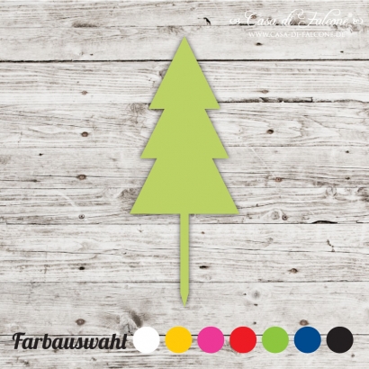 Cupcake topper Tanne