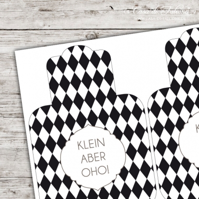 Konturensticker Eierbox - Klein aber oho! - Harlekin