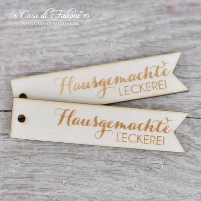 Holzanhnger Fhnchen - Hausgemachte Leckerei