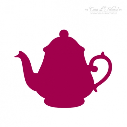 Maxi Motivstempel Teekanne