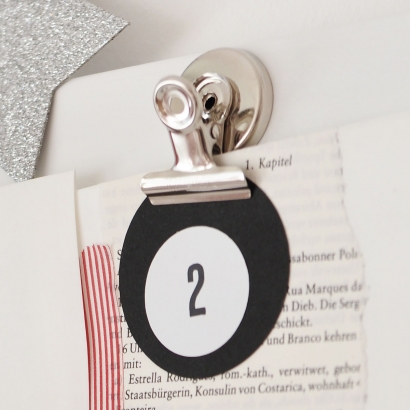 Metallklammer mit Magnet