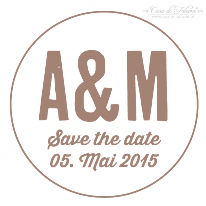 Personalisierter Fondantstempel chalkboard
