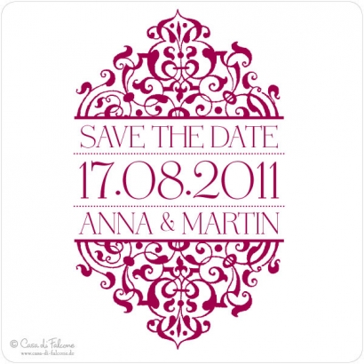 Hochzeitsstempel Arabesk