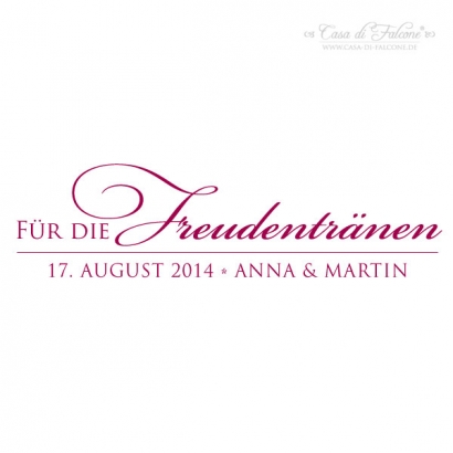 Elegance - Stempel Freudentrnen