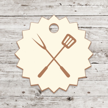 Holzanhnger - Grillbesteck