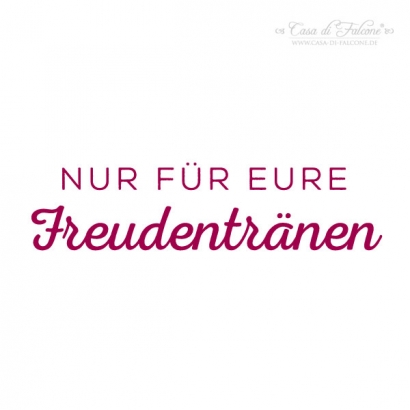 Stempel - Script - Freudentrnen