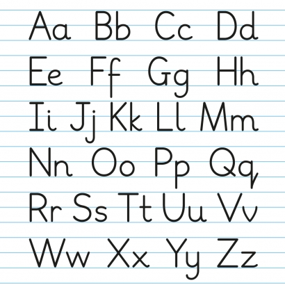 Geschenkpapier ABC