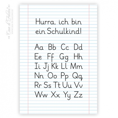 Geschenkpapier ABC