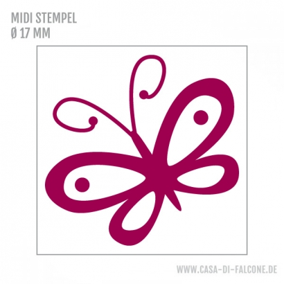 Midi Motivstempel Schmetterling