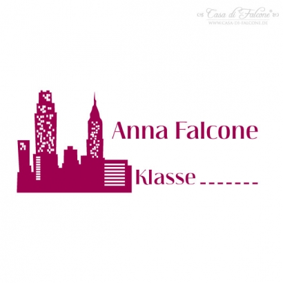 Schulstempel Skyline