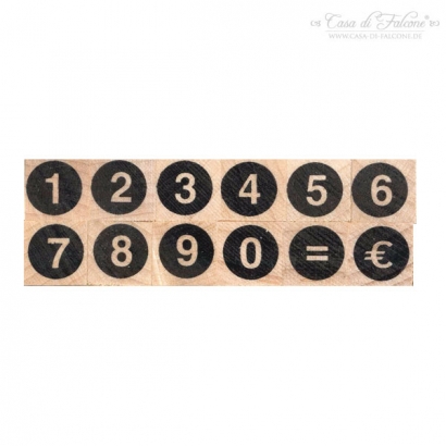 Mini Stempelsatz Zahlen