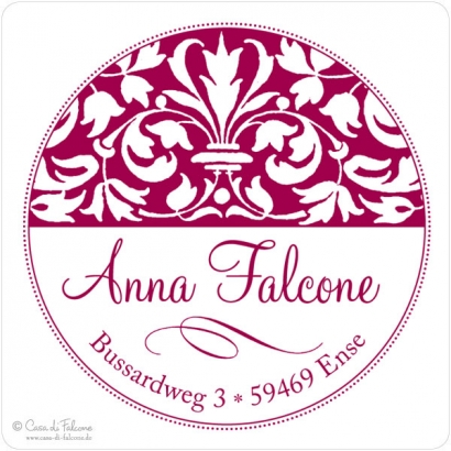 Adressstempel Ornament I