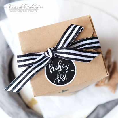 Take Out Box rund, Geschenkschachtel Kraftpapier braun