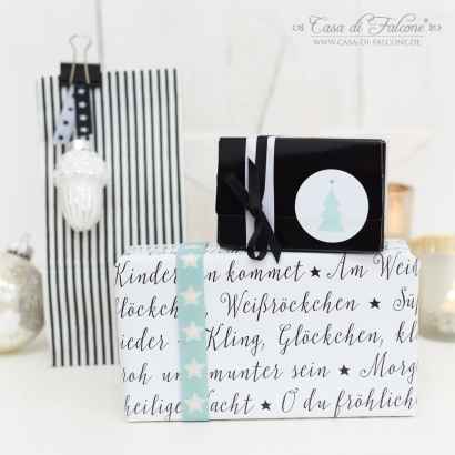 Geschenkpapier Weihnachtslieder