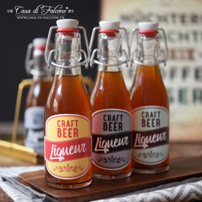 Etiketten Bierlikr