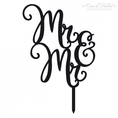 Cake topper Hochzeit Mr & Mr (Mann & Mann)
