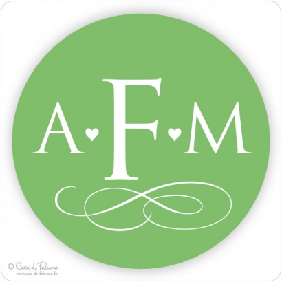 Elegance - Initialenaufkleber II