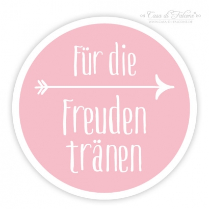 Aufkleber fr die Freudentrnen, Pfeil