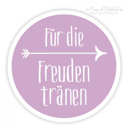 Aufkleber fr die Freudentrnen, Pfeil