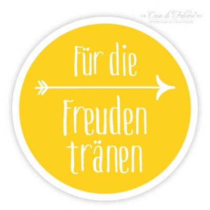Aufkleber fr die Freudentrnen, Pfeil