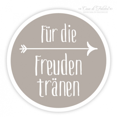 Aufkleber fr die Freudentrnen, Pfeil