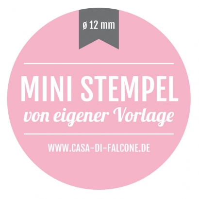 MINI Stempel rund 12 mm