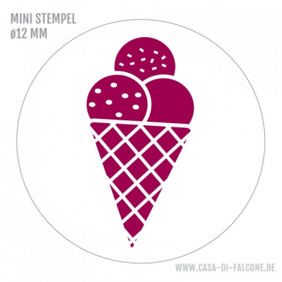 Mini Motivstempel Eiscreme