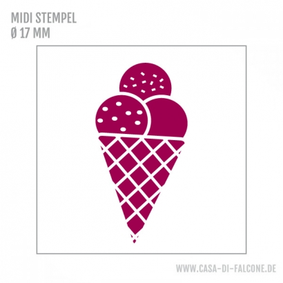 MIDI Motivstempel Eiscreme