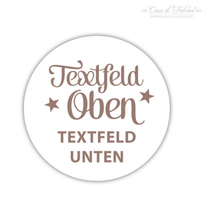 Personalisierter Keksstempel "Ssse Snde"