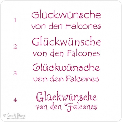 Aufkleber Glckwnsche