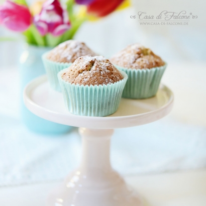 Aufkleber Backmischung Eierlikr-Muffins