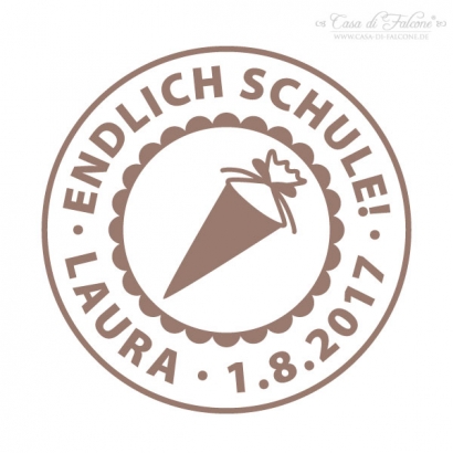 Personalisierter Keksstempel Schultte