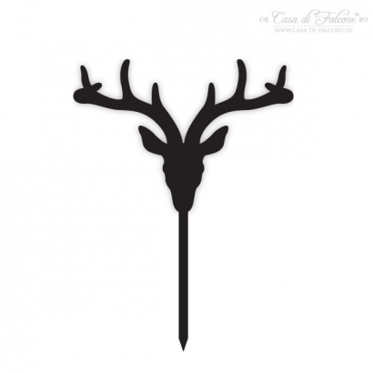 Cupcake topper Hirsch II