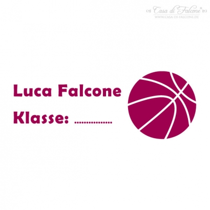 Schulstempel Basketball