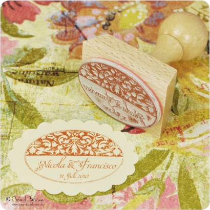 Adressstempel Ornament II