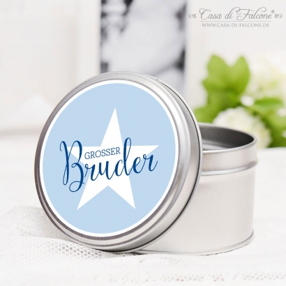 Geschenkdose grosser Bruder, Stern