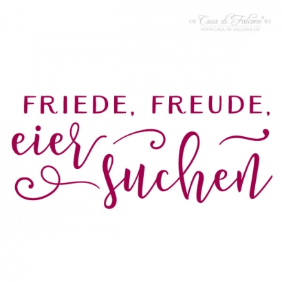 Stempel zur Ostern, Eier suchen