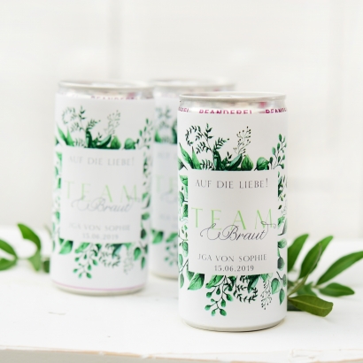 JGA Getrnke-Dosen-Banderole botanical