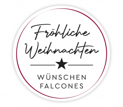 Personalisierte Weihnachtsaufkleber modern Stern
