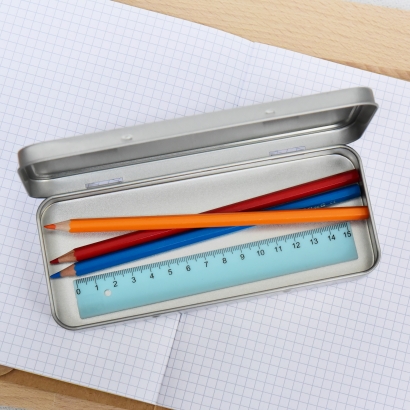 Stiftedose I Stiftebox fr die Schule Bagger