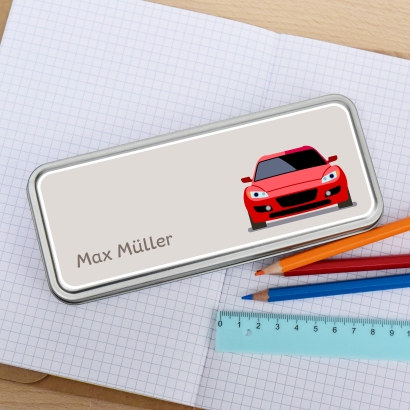 Stiftedose I Stiftebox fr die Schule Auto