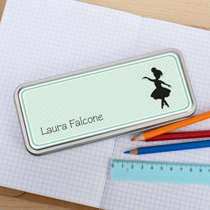 Stiftedose I Stiftebox fr die Schule Ballerina