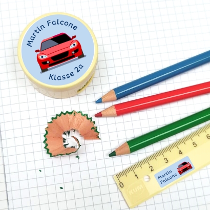 Stifteaufkleber I Kleine Namensaufkleber Auto