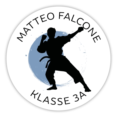 Schulaufkleber I Namensaufkleber fr die Schule Judo I Karate I