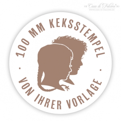 Logo Keksstempel RUND 100 mm