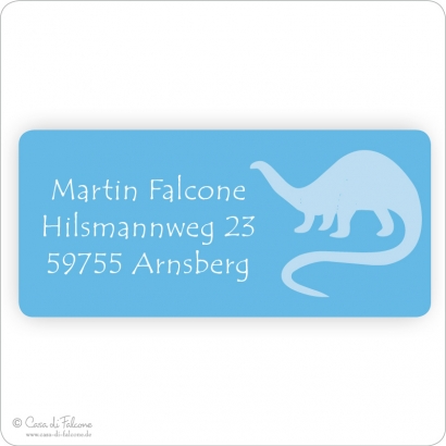 Eckige Aufkleber Tiere