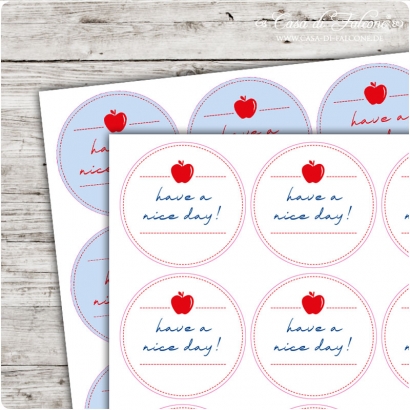 Aufkleber Have a nice day